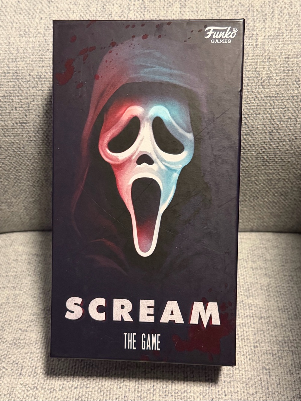 Scream The Game — Black with Red & Blue Mask